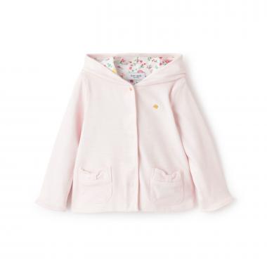 フルーツベアリングフローラルリバーシブルパーカ