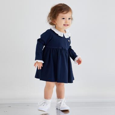 レースカラーワンピース