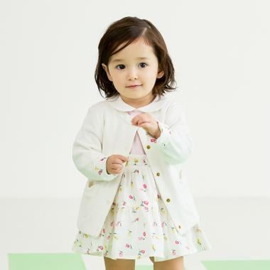 チューリップブルームズリバーシブルカーディガン