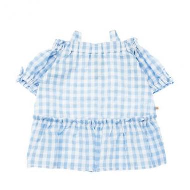インファント ギンガムチェックドレス