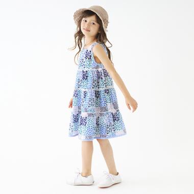 トドラー パッチワークドレス