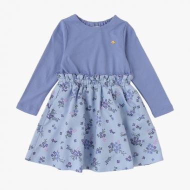 トドラー マルチフラワードッキングワンピース