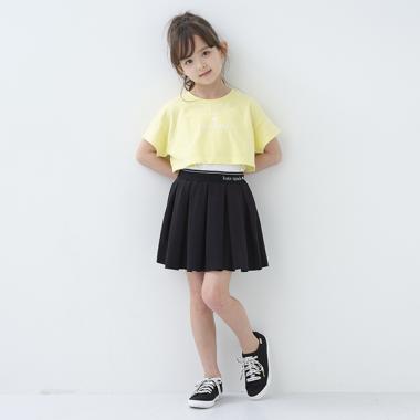 トドラー ロゴベルトフレアスカート