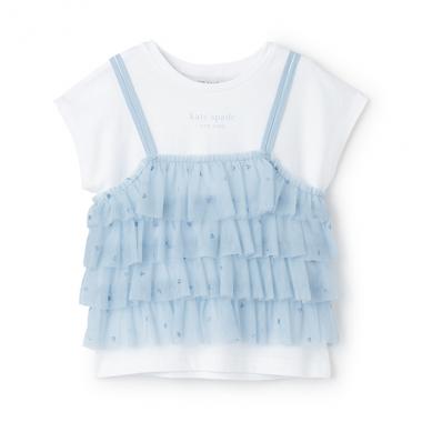 トドラー チュールビスチェ&Tシャツセット