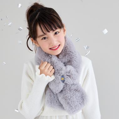 ボウフェイクファーマフラー