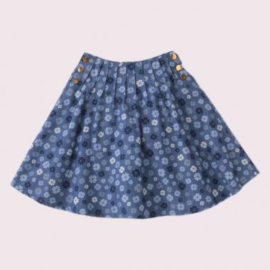 ガールズ スペード フラワー トス キュロット