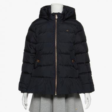 ジュニア ペプラムダウンブルゾン