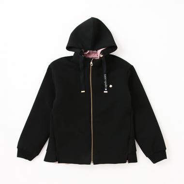 ガールズ ダブルニット3wayパーカ