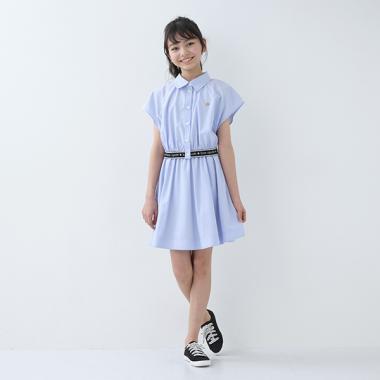 ガールズ ウエストロゴベルトセットアップ