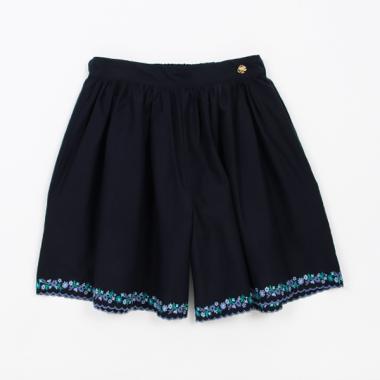 ガールズ ブリスフルフローラルキュロットスカート