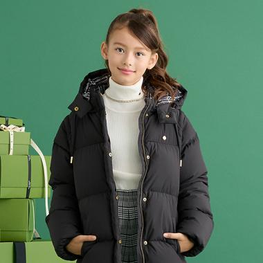 ガールズ 2wayダウンジャケット