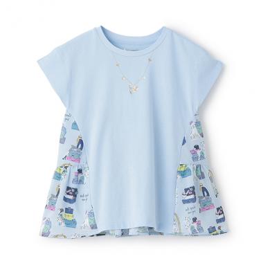 ガールズ ドッグインニューヨークTシャツ