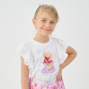 ガールインストローハットTシャツ