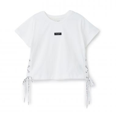 サイドレースアップTシャツ