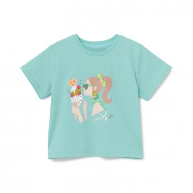 オレンジアイスクリームTシャツ