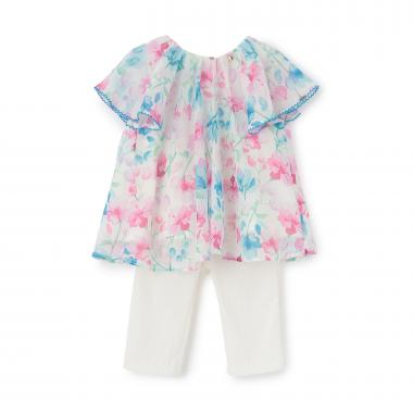 ブロッサムチュニック＆レギンスセット