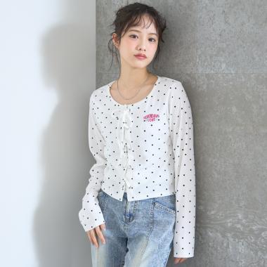 【7days】レースアップTキャミセット