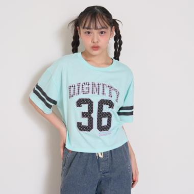 【7days】ナンバリング半袖Tシャツ