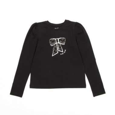 【リピート】【直営店で取り扱い無し】ガールズ ボウ長袖Tシャツ