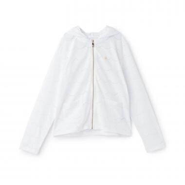 【人気商品再入荷】【直営店で取り扱い無し】ガールズ スカラップオパールパーカ