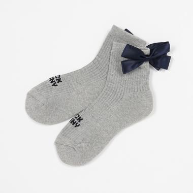 リボンショートソックス