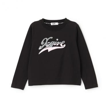 【TBSドラマ フェイクマミー 着用アイテム】PVCロゴ長袖Tシャツ