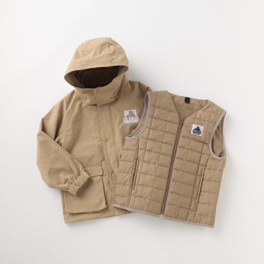 キルトベストつき3WAYジャケット