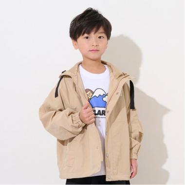 バックロゴブルゾン