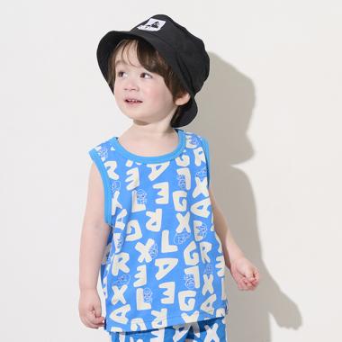 総柄ファニーゴリラタンクトップ