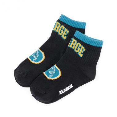 カレッジロゴショートソックス