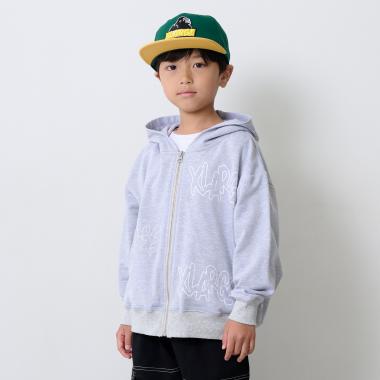 総ロゴジップパーカー