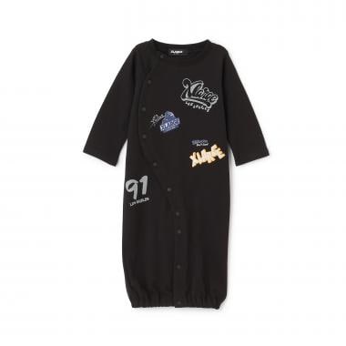 総柄グラフィティ長袖2WAYオール