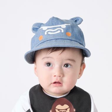 ファニーゴリラフェイス ベビーキャップ