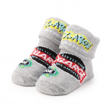 ミックスロゴ折り返し ベビーソックス