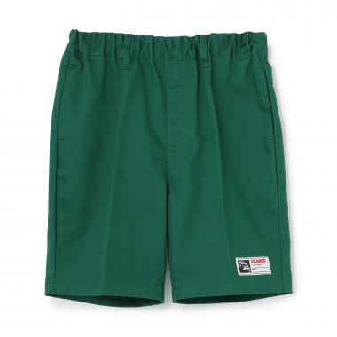 センタープレス ツイルハーフパンツ