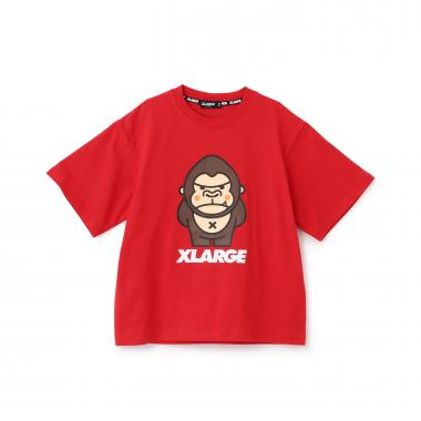 バックスタイルファニーゴリラ半袖Tシャツ