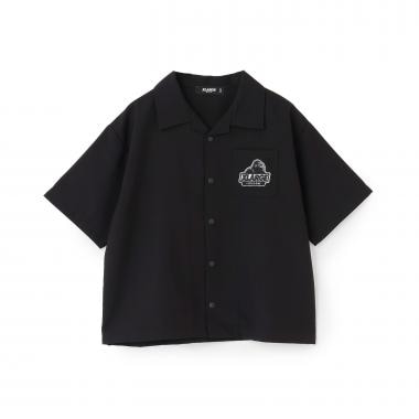 バックロゴ半袖シャツ