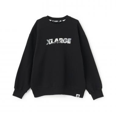 【人気商品再入荷】【直営店で取り扱い無し】迷彩ロゴトレーナー