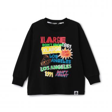 【人気商品再入荷】【直営店で取り扱い無し】ランダムマルチロゴ長袖Tシャツ