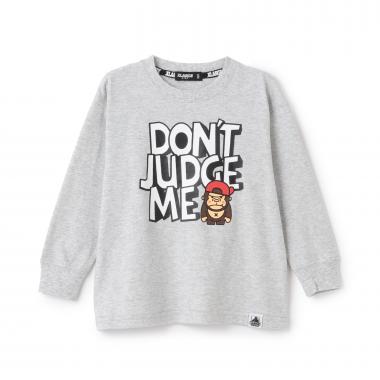 【人気商品再入荷】【直営店で取り扱い無し】ファニーゴリラメッセージ長袖Tシャツ