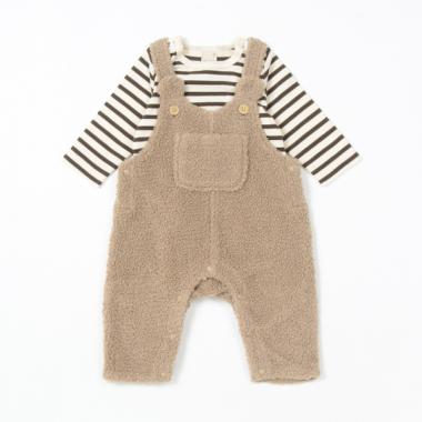 もこもこくまサロペット