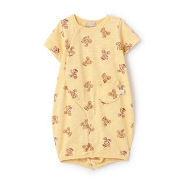 クマ総柄2WAYオール