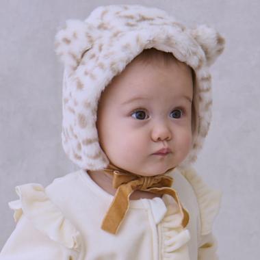 もこもこねこキャップ