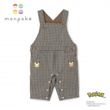 【モンポケ】モチーフサロペット