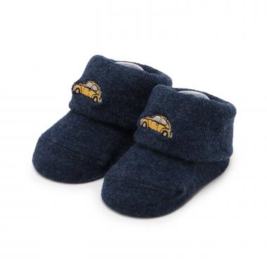 【POLO BCS】くるま刺繍カップソックス