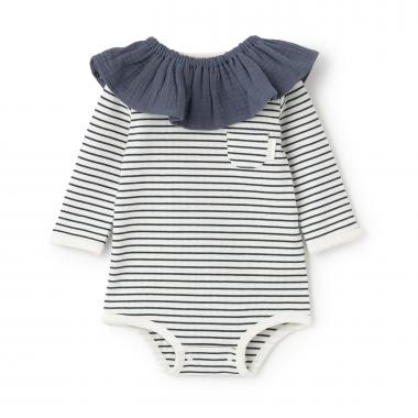 スタイつきロンパース