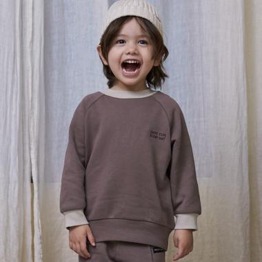 【GOODPRICE】裏起毛衿配色トレーナー