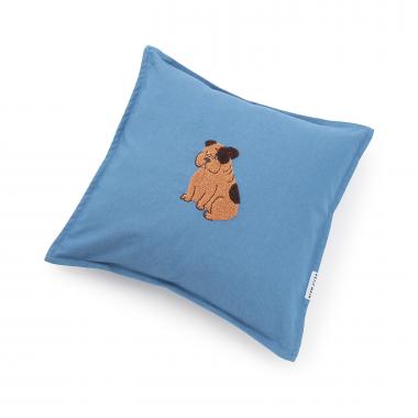 【カバーが外せて洗える】アソートモチーフスクウェアクッション/LG