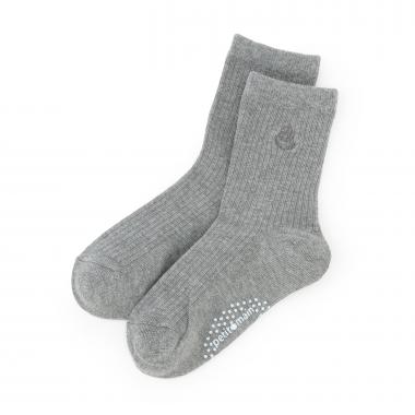 刺しゅうクルーソックス