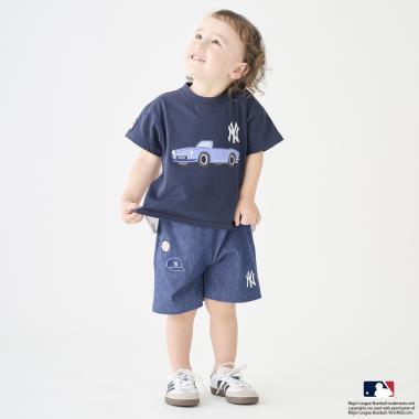 【MLB】カットハーフパンツ